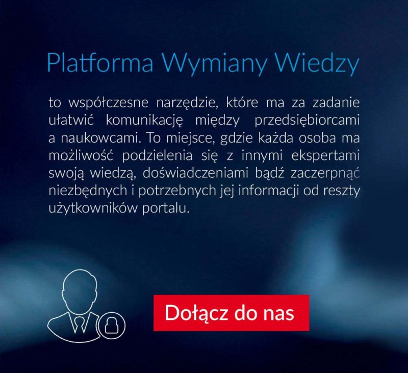 Platforma Wymiany Wiedzy — widok mobilny